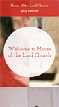 Mobile Screenshot of houseofthelordchurchdavenport.org